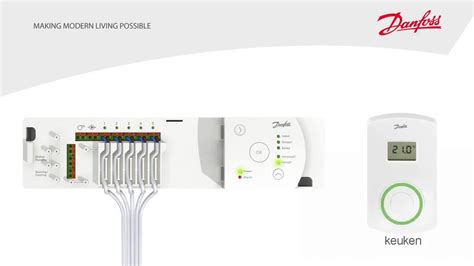 Danfoss Draadloos Zoneregelsysteem Cf Youtube