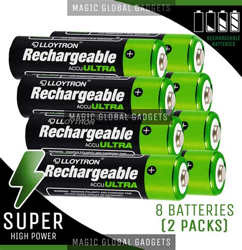 Lloytron Aaa Rechargeable Batteries Nimh Hr03 Cordless Phone 550 900