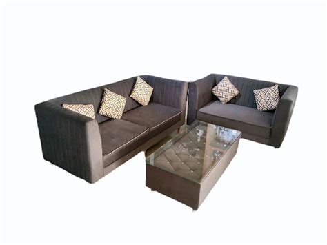 Velvet L Shape Seater Comfort Sofa Set At Rs Set In Jaipur Id