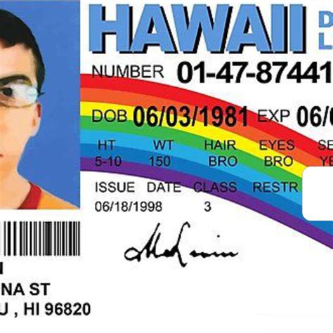 Mclovin Id Template Imagenes Para Photoshop, Escritura De, 52% OFF