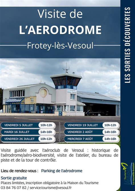 Visite Guidee De L Aerodrome De Frotey Visite Guidee A Frotey Les Vesoul