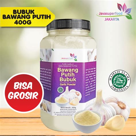 Jual Bawang Putih Bubuk Garlic Powder Bubuk Bawang Putih G