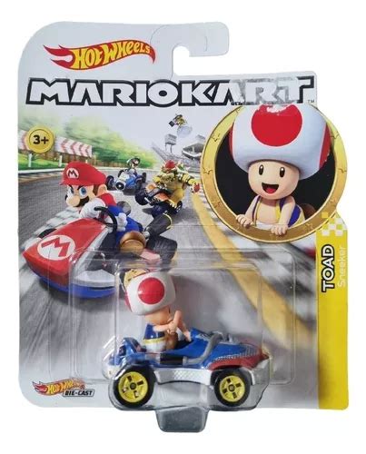 Vehículo Hot Wheels Toad Sneeker Mario Kart Envío gratis