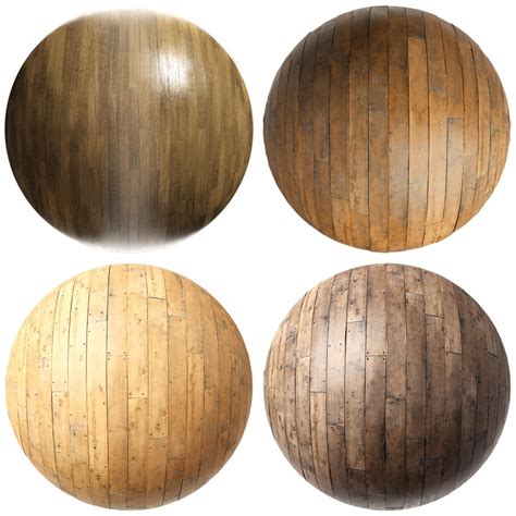 Seamless Wood Texture 3D Model For