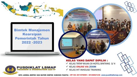 Bimtek Kerasipan Jadwal Bimtek Manajemen Kearsipan Pemerintah Tahun