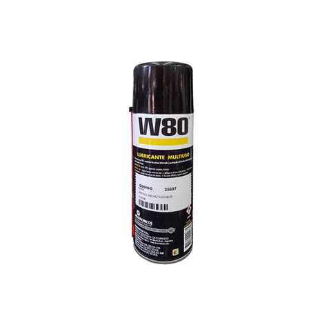 Aerosol W80 Multiuso Negro 426ml Aspen Motos Y Repuestos