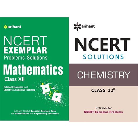 Ncert Exemplar Problems Solutions Mathematics Class 12th Ncert Solutions Chemistry 12th Set