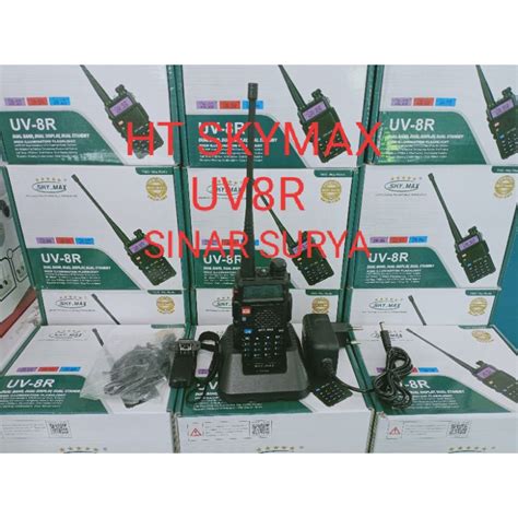 Jual PROMO HT SKYMAX UV8R DUAL BAND UHF DAN VHF 5WATT HARGA MURAH