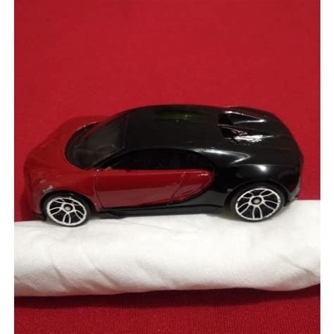 Jual Hotwheels Bugatti Chiron Red Custom Shopee Indonesia