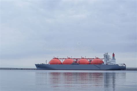 LNG TANKER stock image. Image of arctic, freight, flammable - 110816123