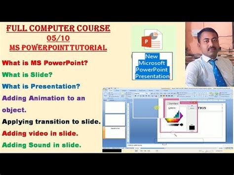 MS PowerPoint Hindi Tutorial For Beginners How To Create A PowerPoint