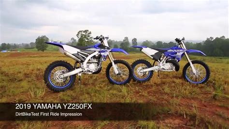 2019 Yamaha Yz250fx Off Road First Impression Youtube