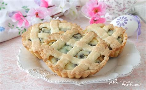 CROSTATINE DI PASQUA CON RICOTTA E Cioccolato