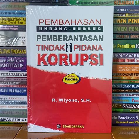 Jual Buku Pembahasan Undang Undang Pemberantasan Tindak Pidana Korupsi