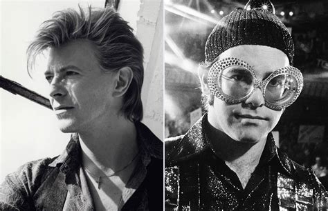 Elton John Y David Bowie Fueron Rivales Dentro Y Fuera De Los Escenarios