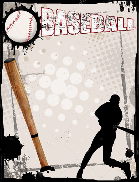 Baseball Poster — Stock Vector © Roxanabalint 5502184