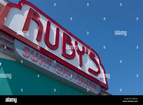 Rubys Diner At The End Of The Pier At Huntington Beach California