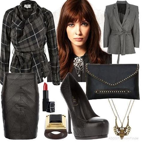 Office Rock Chic Women S Outfit ASOS Fashion Finder Chic Work