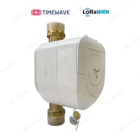 DN20 Lora Lorawan Smart Ultrasonic Cold Water Flow Meter With Prepaid