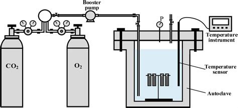 Schematic diagram of the autoclave. | Download Scientific Diagram