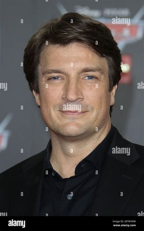 Actor Nathan Fillion At The World Premiere Of Disney Pixars Cars 3