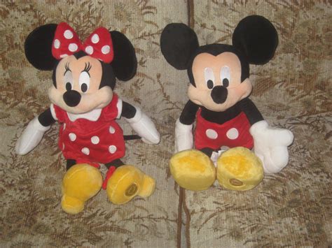 Mickey and Minnie mouse dolls by PrincessCarol on DeviantArt