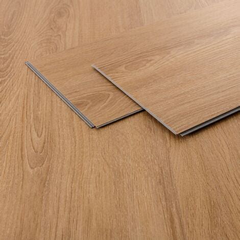 Ml Design Pavimento In Pvc Parquet Vinile Deluxe Marrone Chiaro Quercia