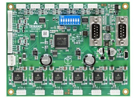 Tmcm 6110 6 Axis Stepper Motor Driver Board Adi Trinamic Mouser