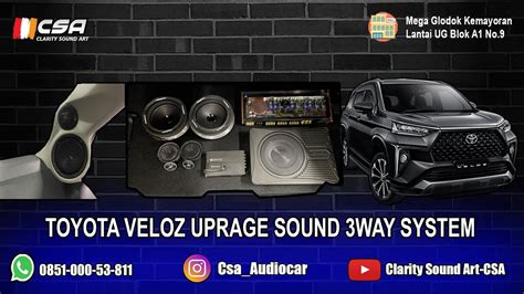 Veloz 2022 Upgrade Sound 3way System For Daily Use Flux Zevox