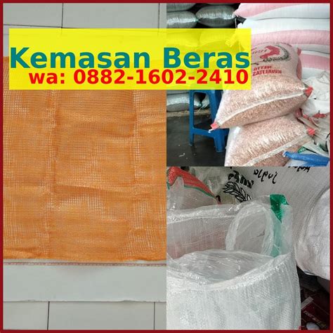 Plastik Beras Kg Laminasi O O O Wa Pabrik Kemasan Beras