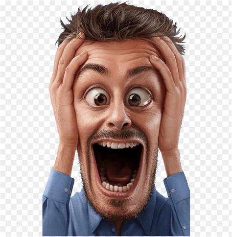 hd png man crazy faces scream fantasyart fantasy