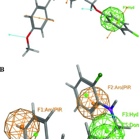 The 3D QSAR Pharmacophore Model Based Aligned Compounds For A549 A