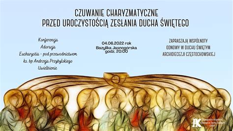 Czuwanie Charyzmatyczne przed uroczystością zesłania Ducha Świętego