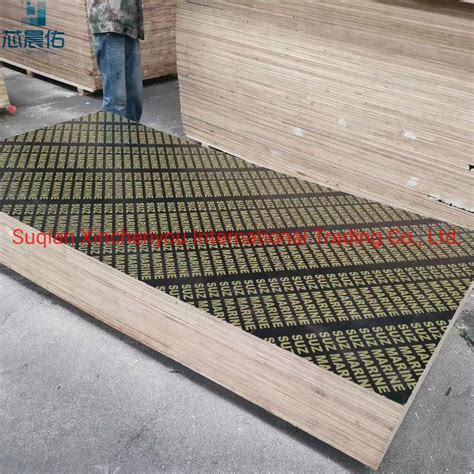 Construction Shuttering Board Phenolic Plywoods Black Finger Joint