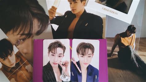 INDIAN WENEE Unboxing Wonho S Obsession Album Version 1 WONHO