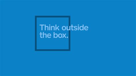 Think Outside The Box 3840x2160 Wallpaper