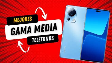 TOP 5 MEJORES TELEFONOS GAMA MEDIA 2023 YouTube