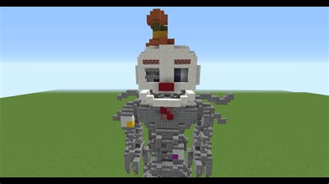 Minecraft Tutorial Fix Ennard Statue Updated Fnaf Sister Location