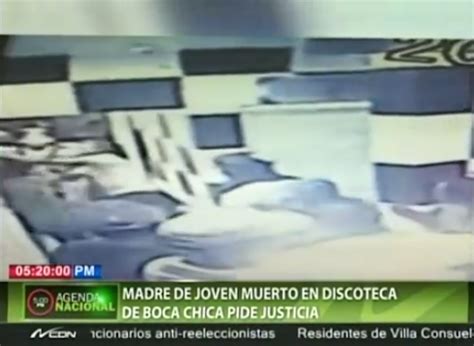 Santiago30caballeros Madre De Joven Muerto En Discoteca De Boca