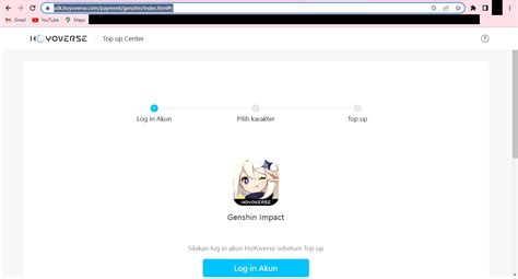 Cara Top Up Genshin Impact Pilih Yang Aman Rog Community Indonesia