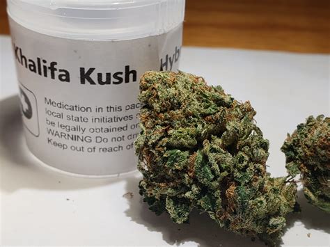 Khalifa Kush Strain Ganja Estates Online Dispensary