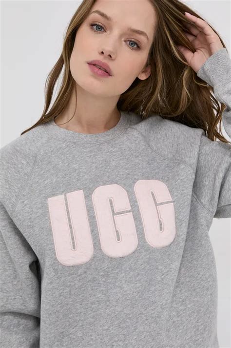 Ugg Sweatshirt Womens Gray Color Buy On Prm