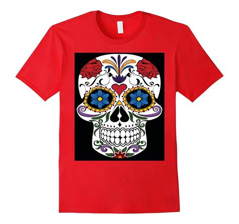 Full Moon Mojo Sugar Skull T Shirt Tee Shirt Cl Colamaga