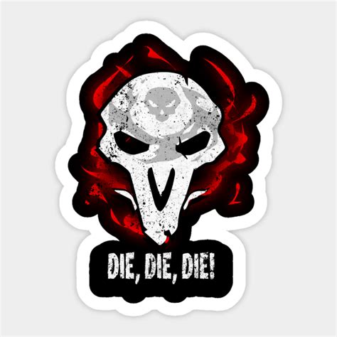 Reaper - Overwatch - Sticker | TeePublic