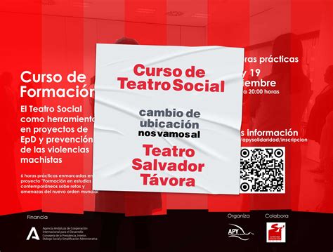 Curso de Formación El Teatro Social como herramienta en proyectos de