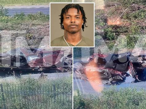 Vikings Rookie Khyree Jacksons Car Was Totaled In Fatal Crash Photos