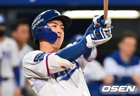 구자욱 Kbo 역대 20번째 8년 연속 100안타 달성 오쎈 대구 네이트 스포츠