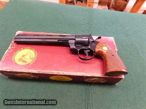 Colt Python 8 inch blue