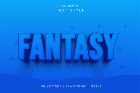 Fantasy - Text Effect Graphic by 4gladiator.studio44 · Creative Fabrica