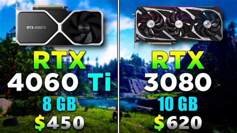 RTX 4060 Ti 8GB Vs RTX 3080 10GB PC Gameplay Tested YouTube